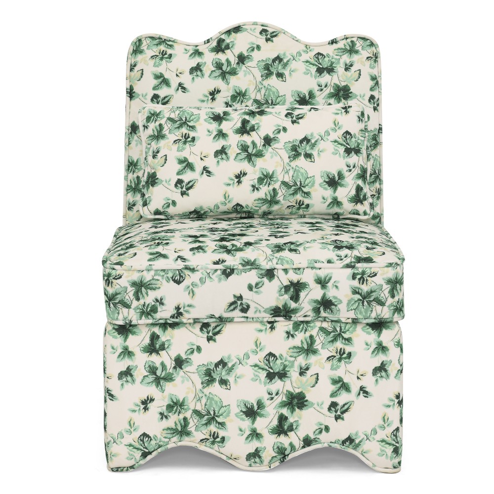 Flannel single dining chair with soft seat cushion and backrest, DJYC1