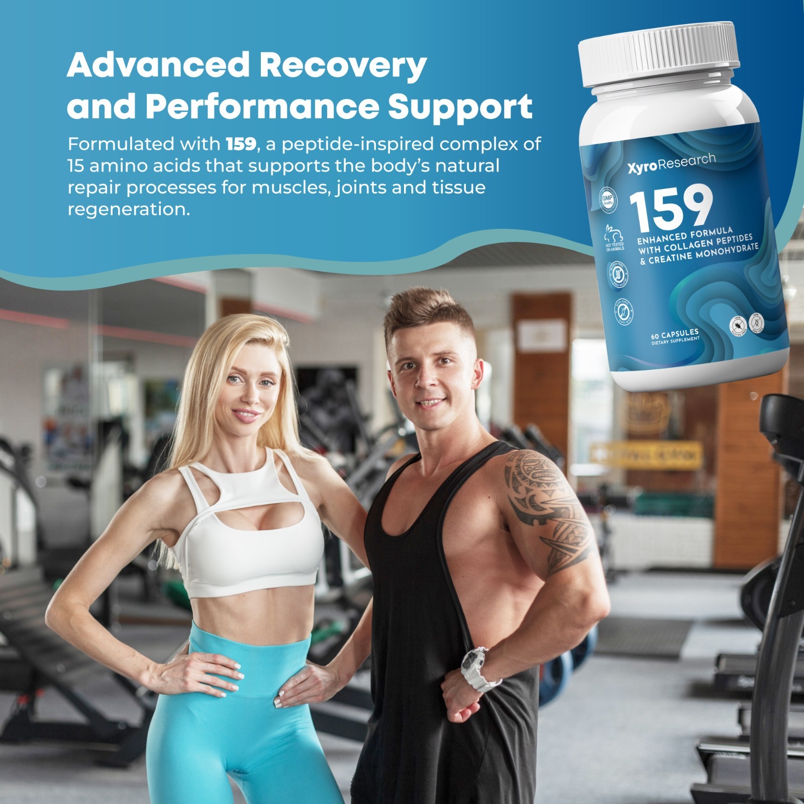 Xyro Research 159 Capsules 1500mcg - 159 Supplement