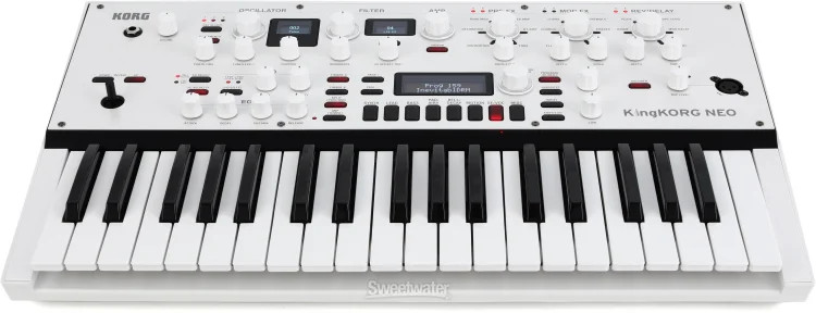 Korg KingKORG Neo 37-key Virtual Analog Synthesizer and Vocoder