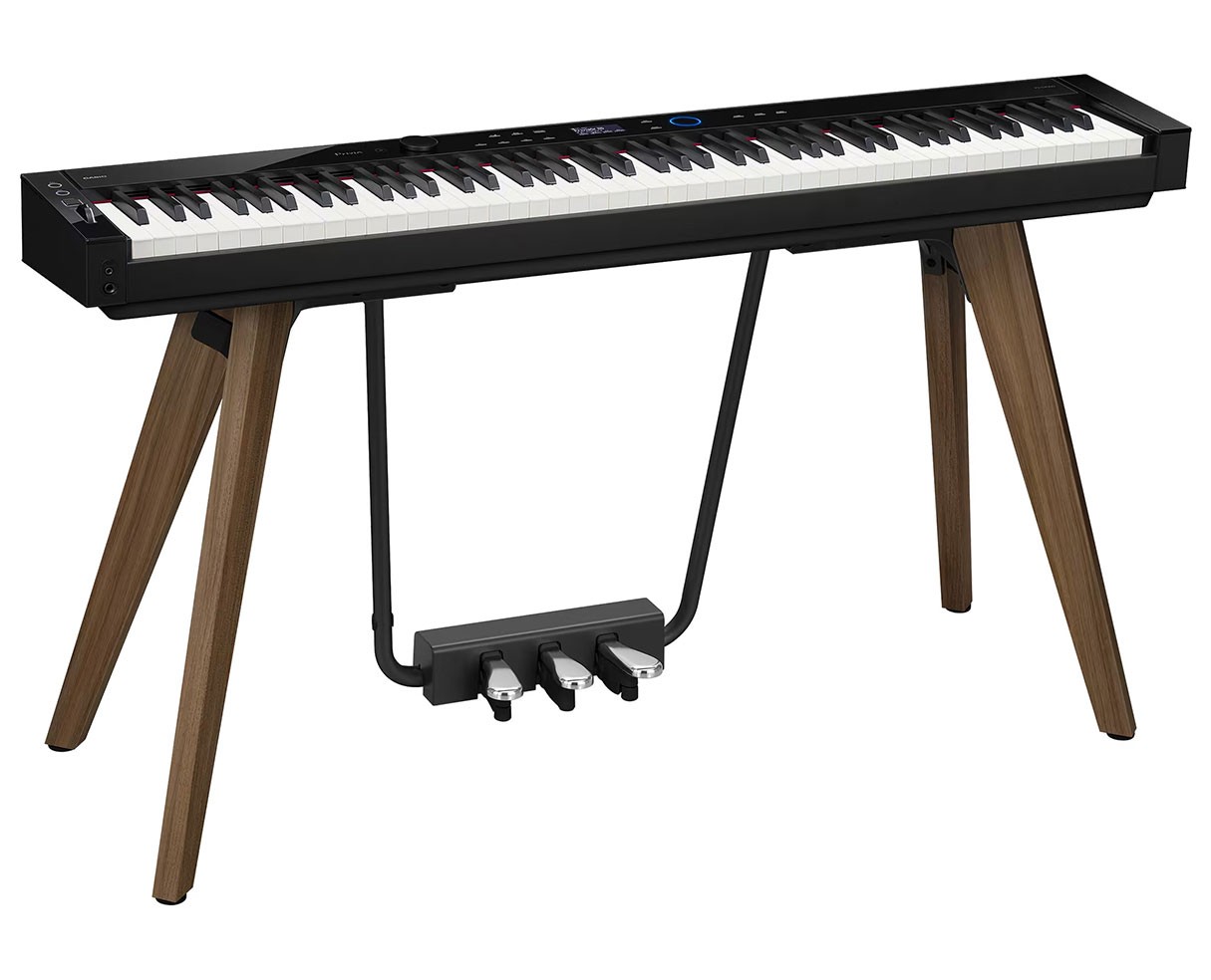 Casio PX-S7000BK 88-Key Smart Hybrid Hammer Action Digital Piano - Black