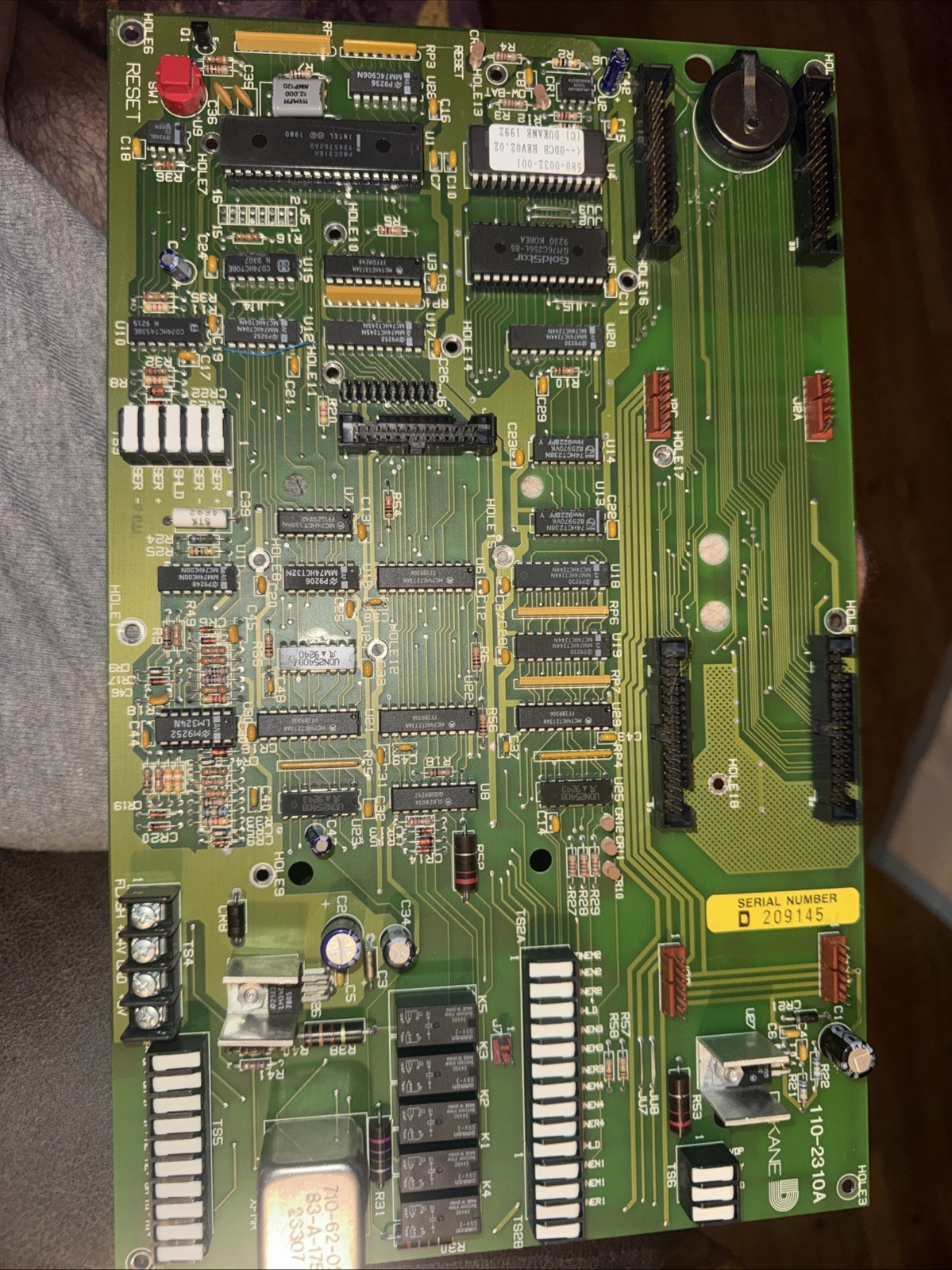 Dukane Procare 2000 Central Processor 110-2310A
