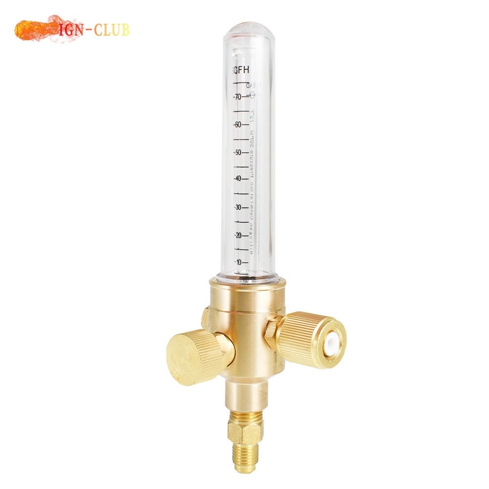 Max inlet Pressure 50 PSIG Precision Nitrogen Flow Meter Brass Body Construction