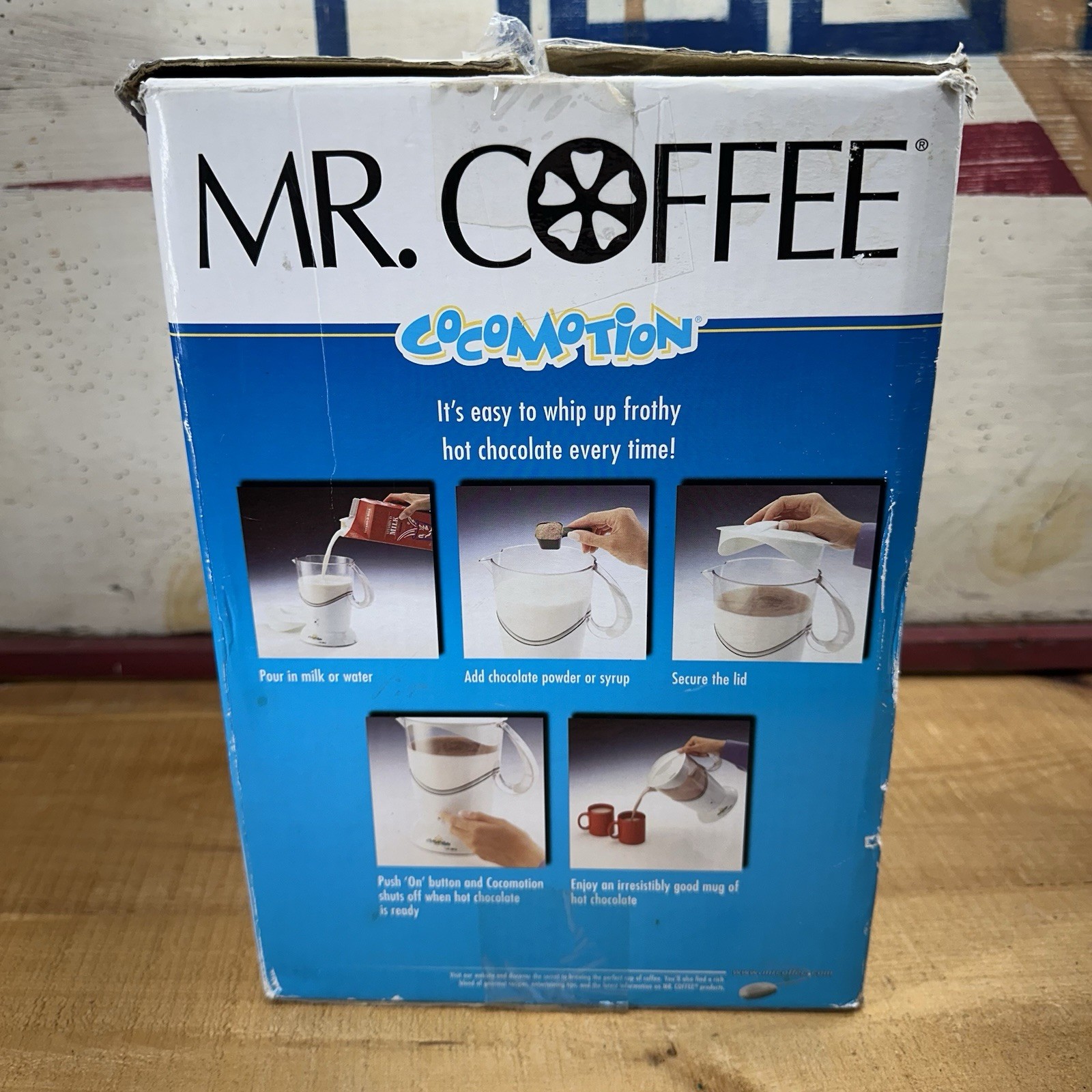Cocomotion Hot Chocolate Maker by Mr. Coffee Automatic 4 Cup Model HC4