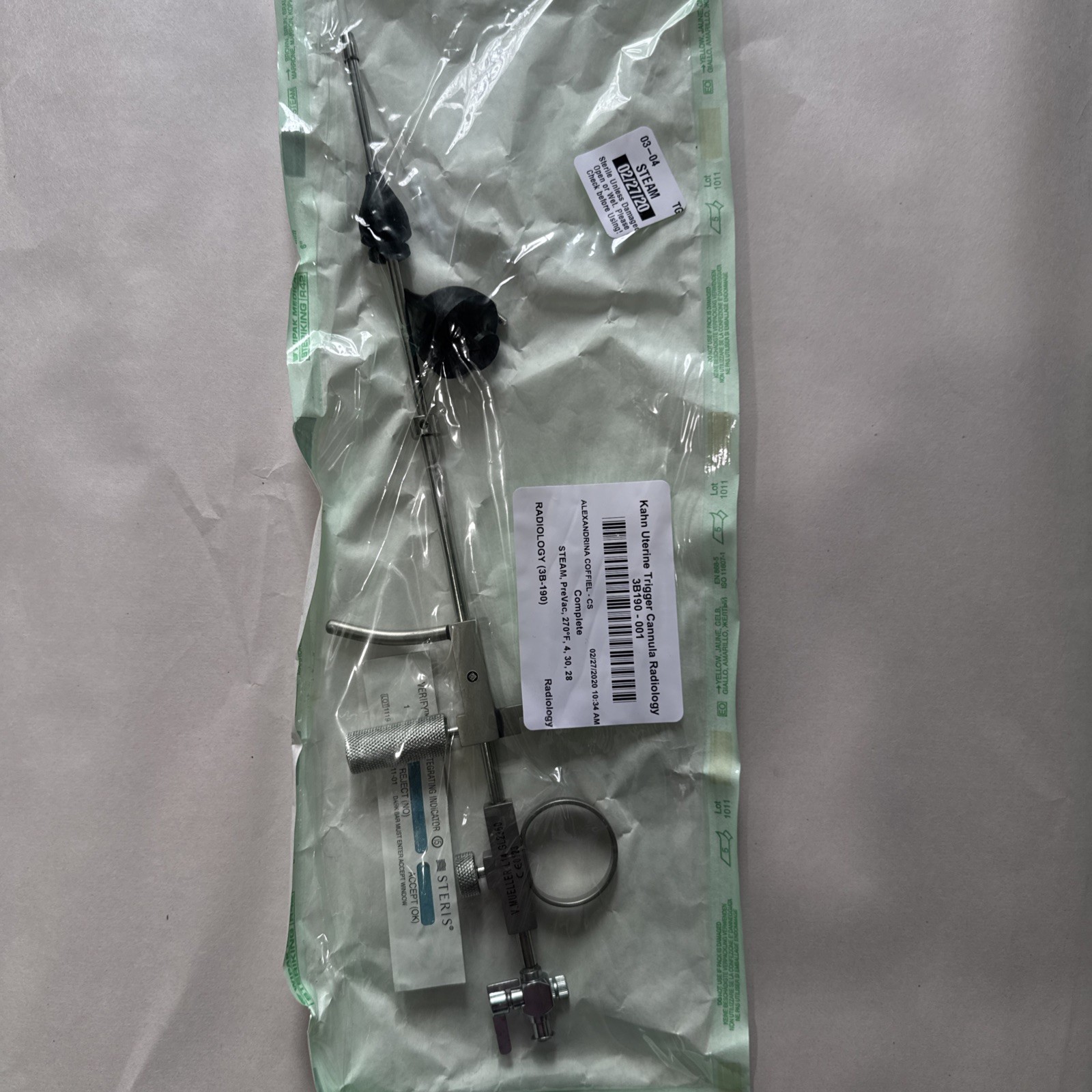 Kahn Uterine Trigger Cannula GL 2360