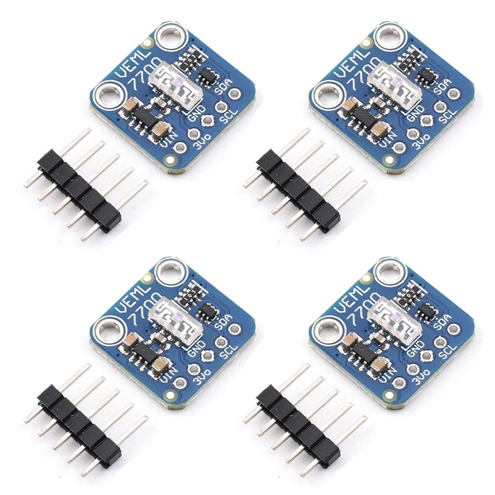 VEML7700 4pcs Ambient Light Sensors 16bit with I2C Interface for Arduino Use