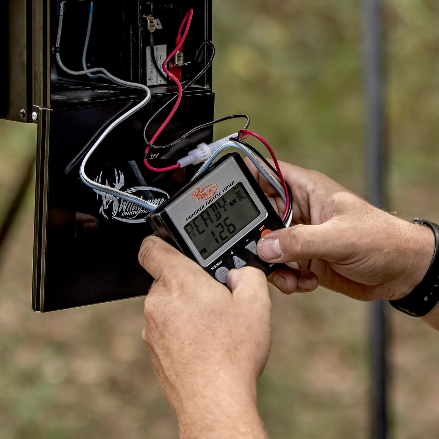 Evolution Feeder 12V Digital Power Control Unit for Deer Hunting | Varmint-Proof
