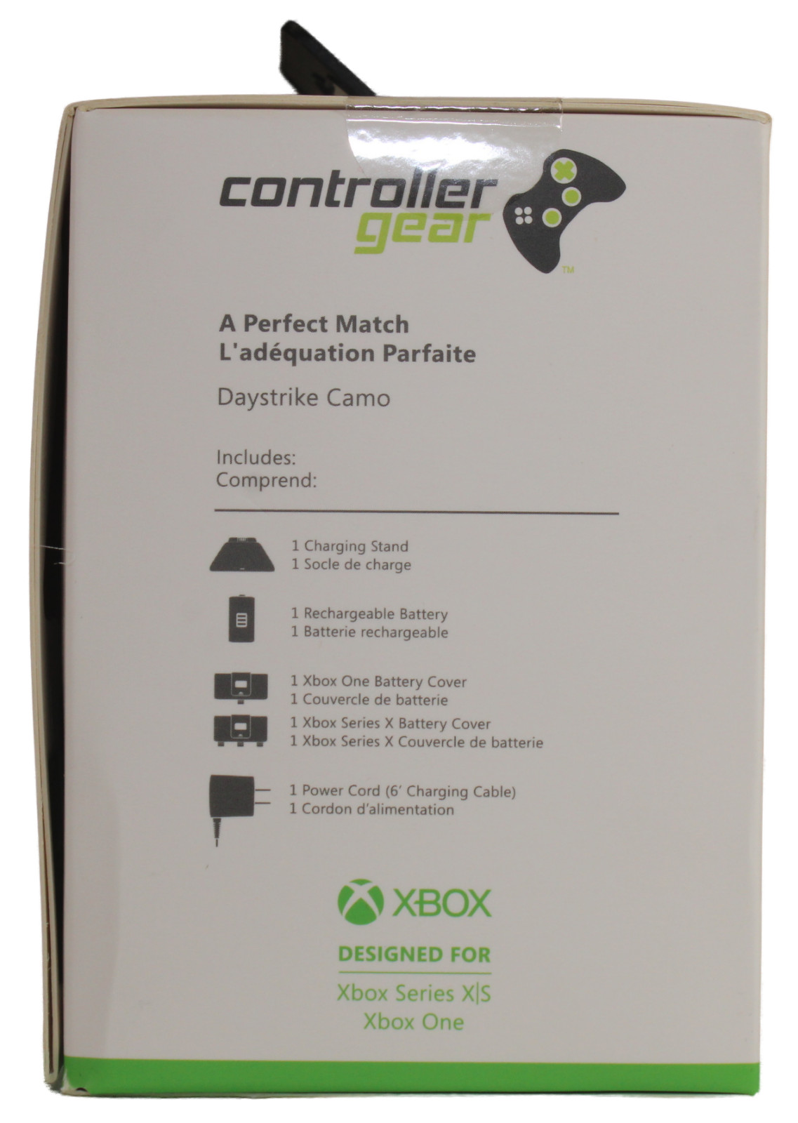 Controller Gear Daystrike Camo Universal Xbox Pro Controller Quick Charge Stand