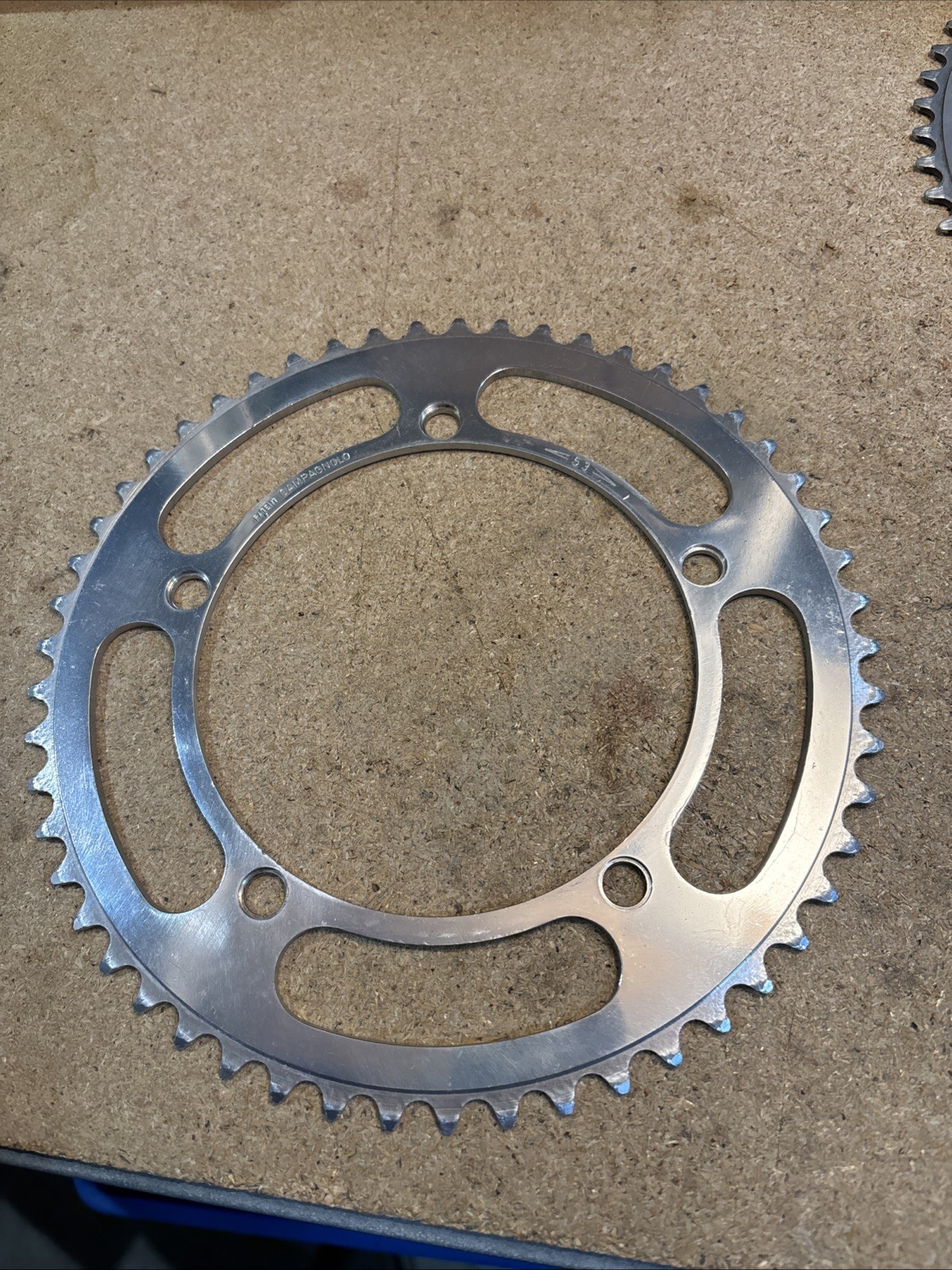 campagnolo nuovo record Large Chainring 53 Tooth 144 BCD - Good Used Condition