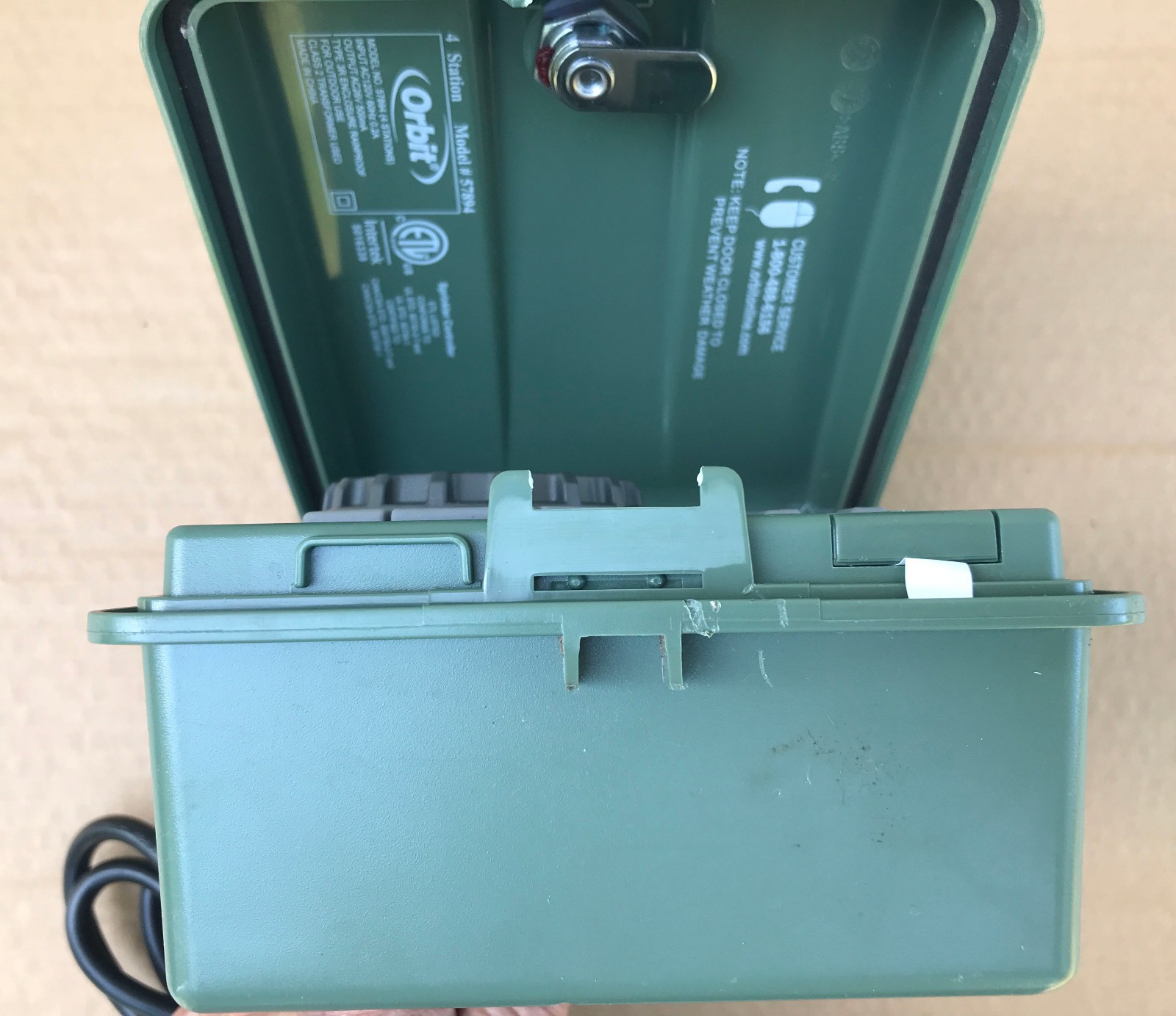ORBIT® 57894 4 ZONE IRRIGATION CONTROLLER - PLEASE READ!