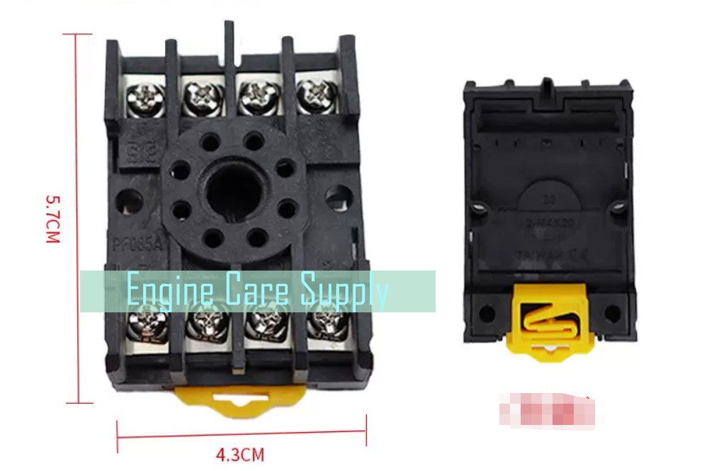 5PCS New Fotek PF085A Relay Base Brand Free Ship