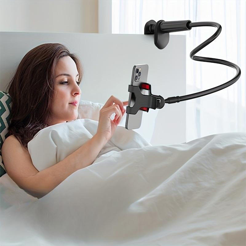 Lazy Bedside Desktopmobile Phone Clamp Bracket Flexible Long Arm Gooseneck Lazy