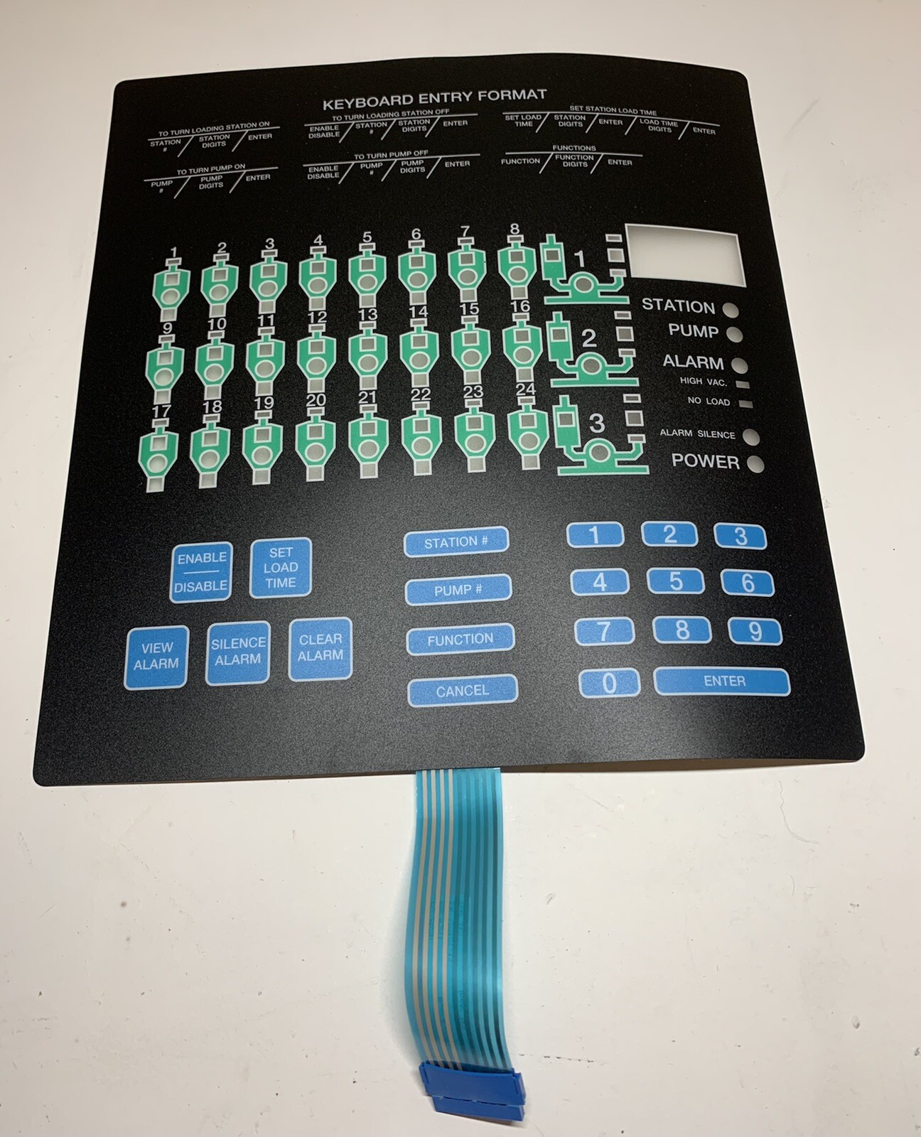 80211 A9297 TOUCHPAD KEYBOARD ENTRY FORMAT NEW