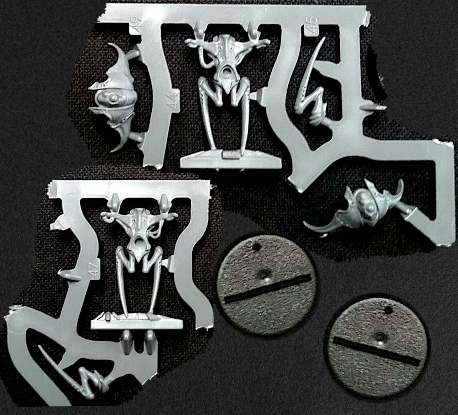 2 SPINDLE DRONES Frames~Blackstone Fortress Ork/TAU Games Workshop WARHAMMER 40K