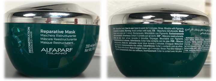 ALFAPARF MILANO Semi Di Lino Reconstruction Reparative Mask 200 ml