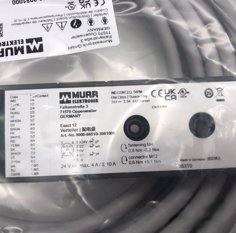 1pc New MURR 8000-88510-3981000