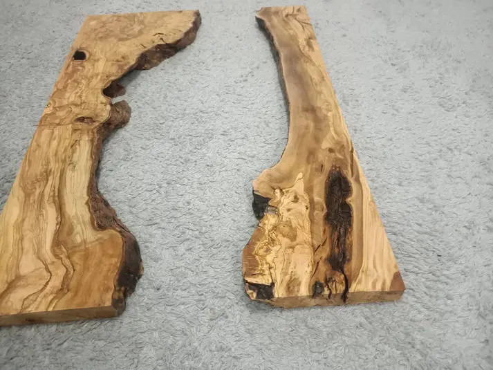32"-40" Olive River Epoxy Slab Set