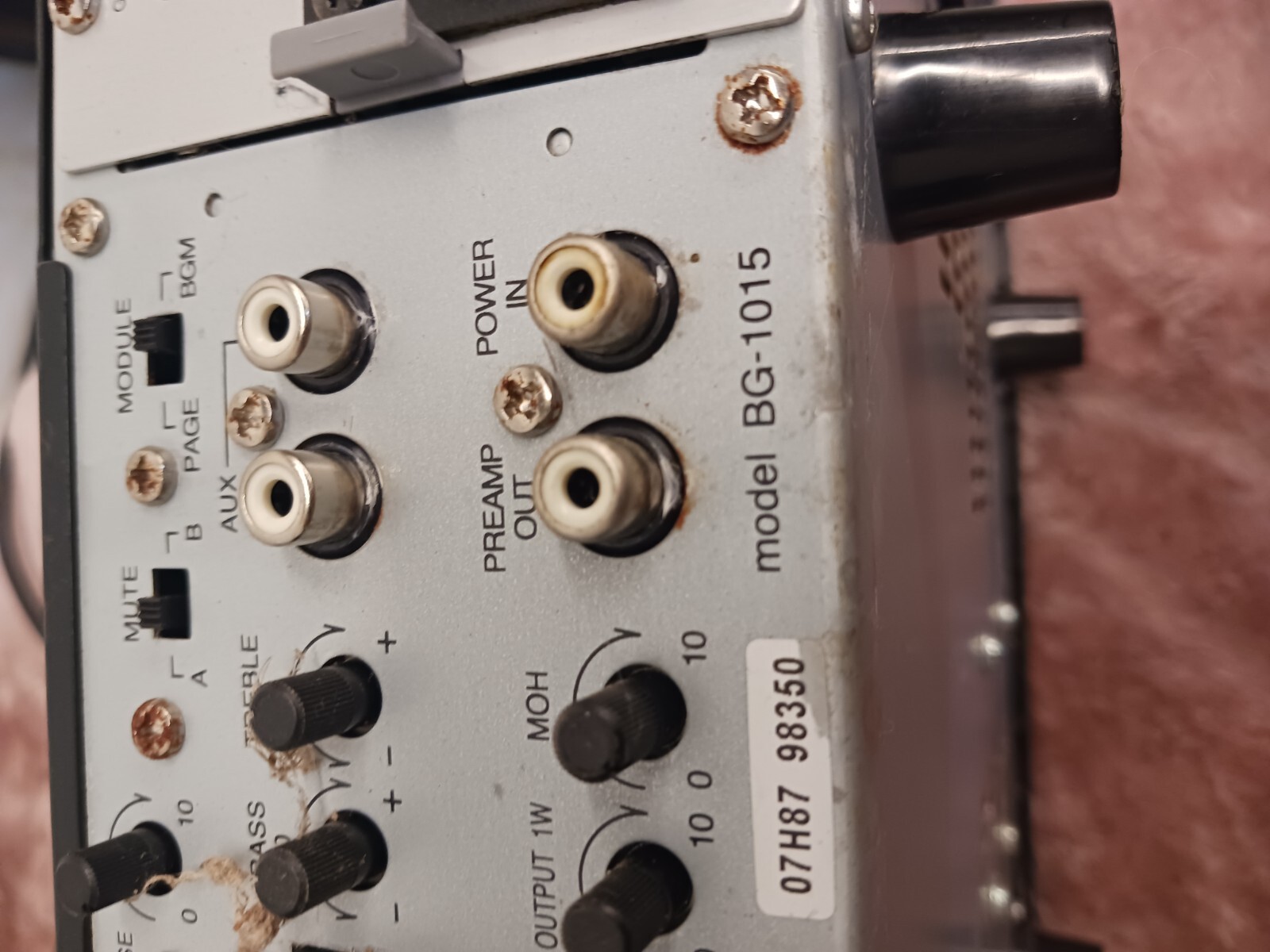 TOA Intergrated Amplifier BG-1015