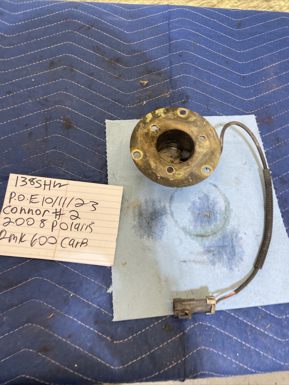2008 Polaris Rmk 600 Speedo Sensor Speedometer Pick Up 138