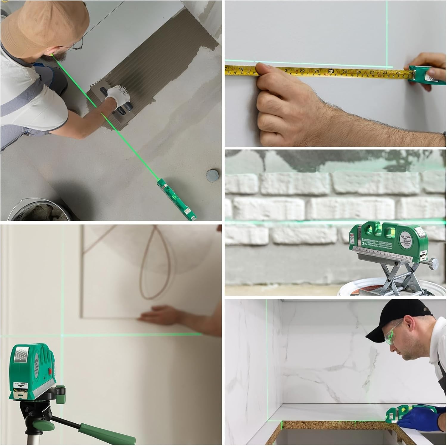 Versatile Laser Level with Cross Line Functionality - Ideal for Home Projects