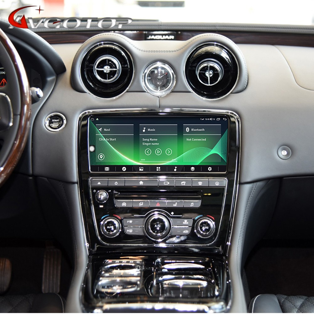 10.25"Android 13 For Jaguar XJ XJL 2010-2020 Car GPS CarPlay Player 4G+64GB