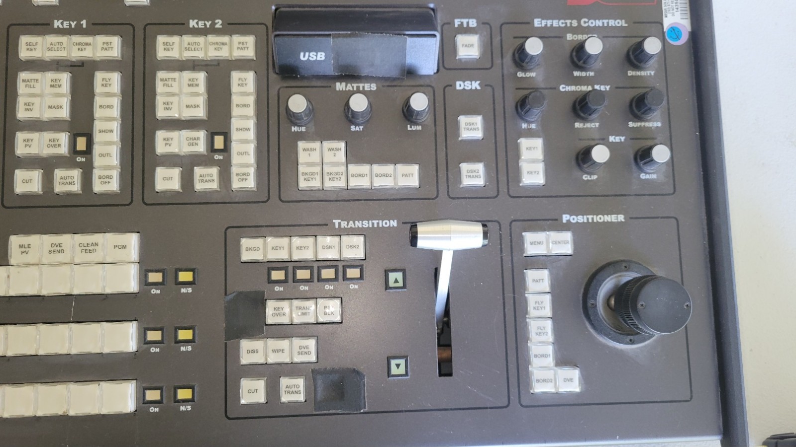 Ross Synergy 1 Digital Production Switch Board Control Panel Selling Not Working