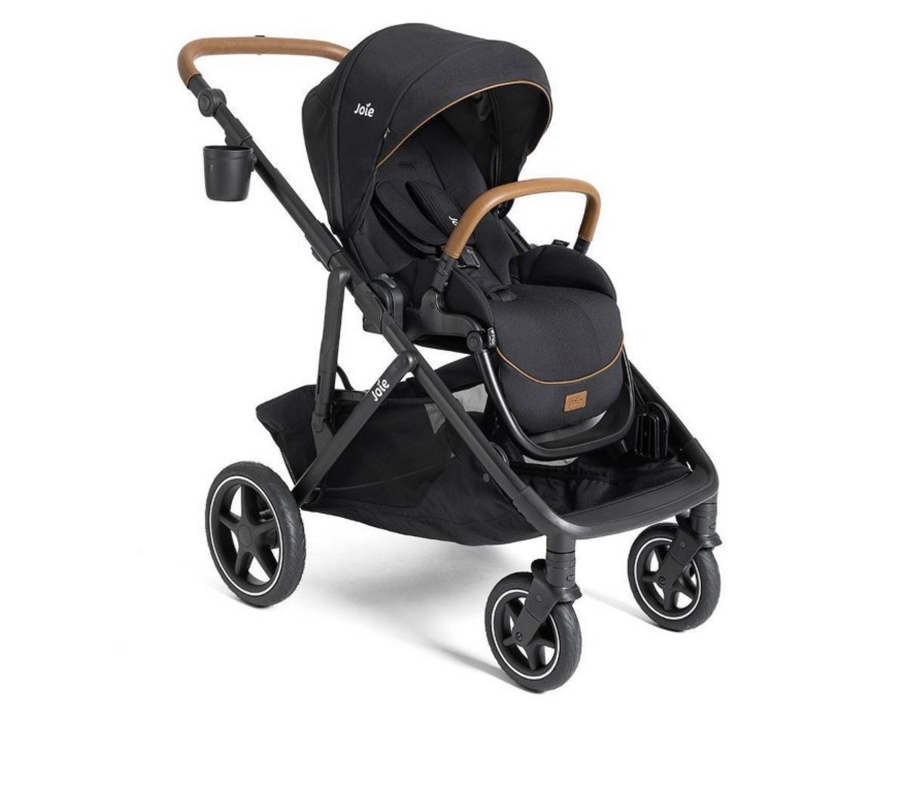 Joie Chive Single to Double Stroller - Shale