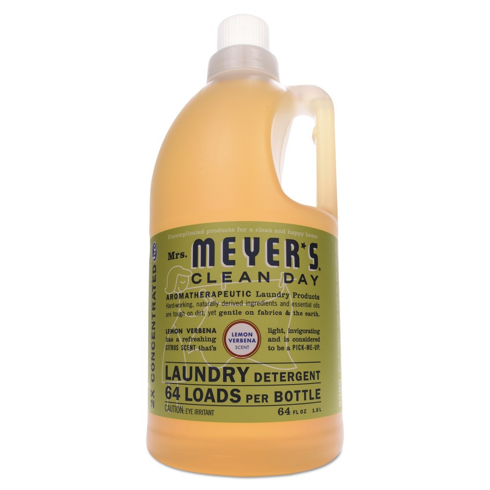 Mrs. Meyer's 375577EA 64 oz Liquid Laundry Detergent - Lemon Verbena Scent New