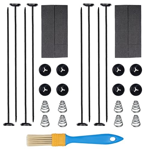 Automotive Fan Mounting Kit with Dust Brush, Radiator Fan Zip 2 set with brush