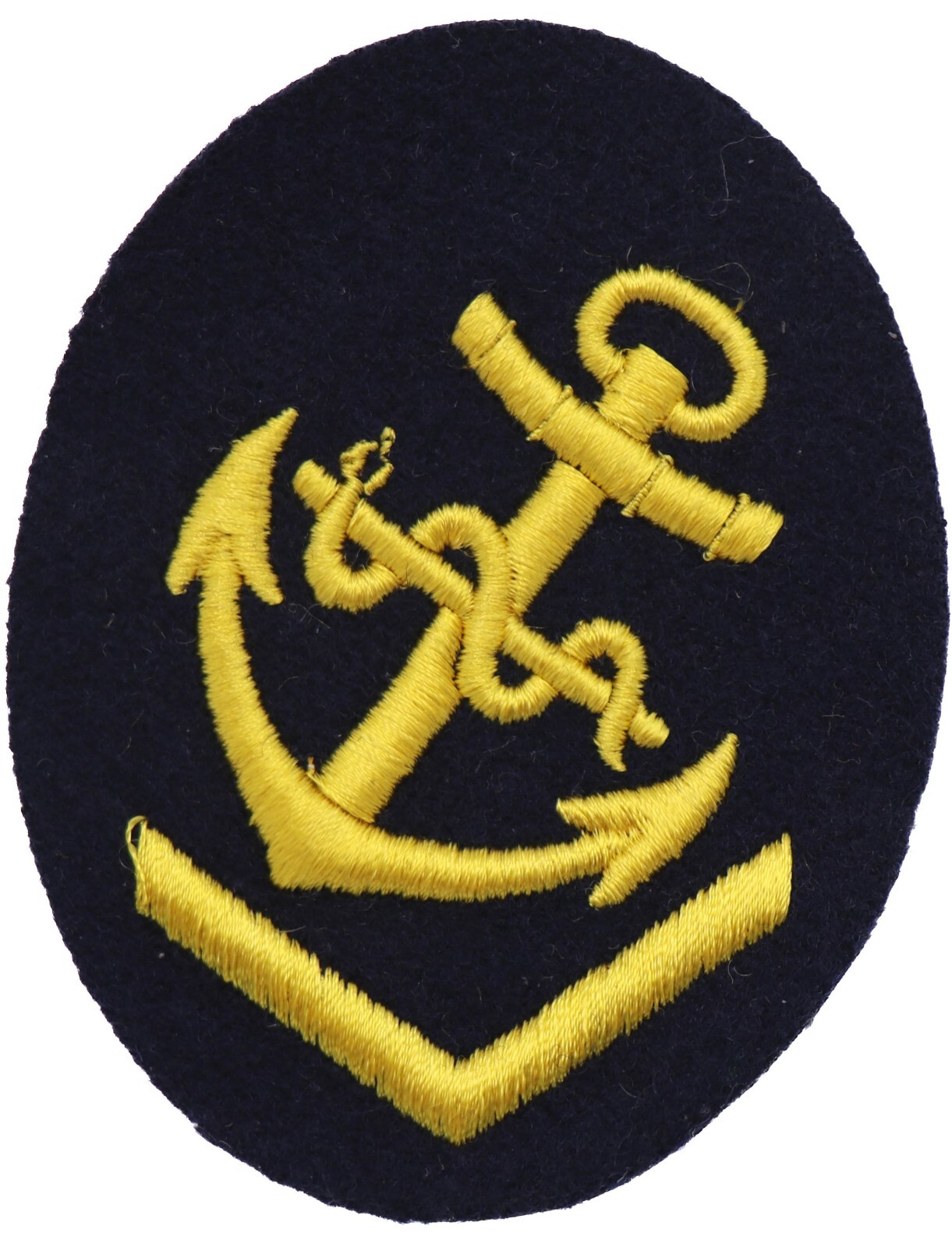 Authentic East German Naval Medical Service Blue Patch Navy DDR NVA GDR Insignia