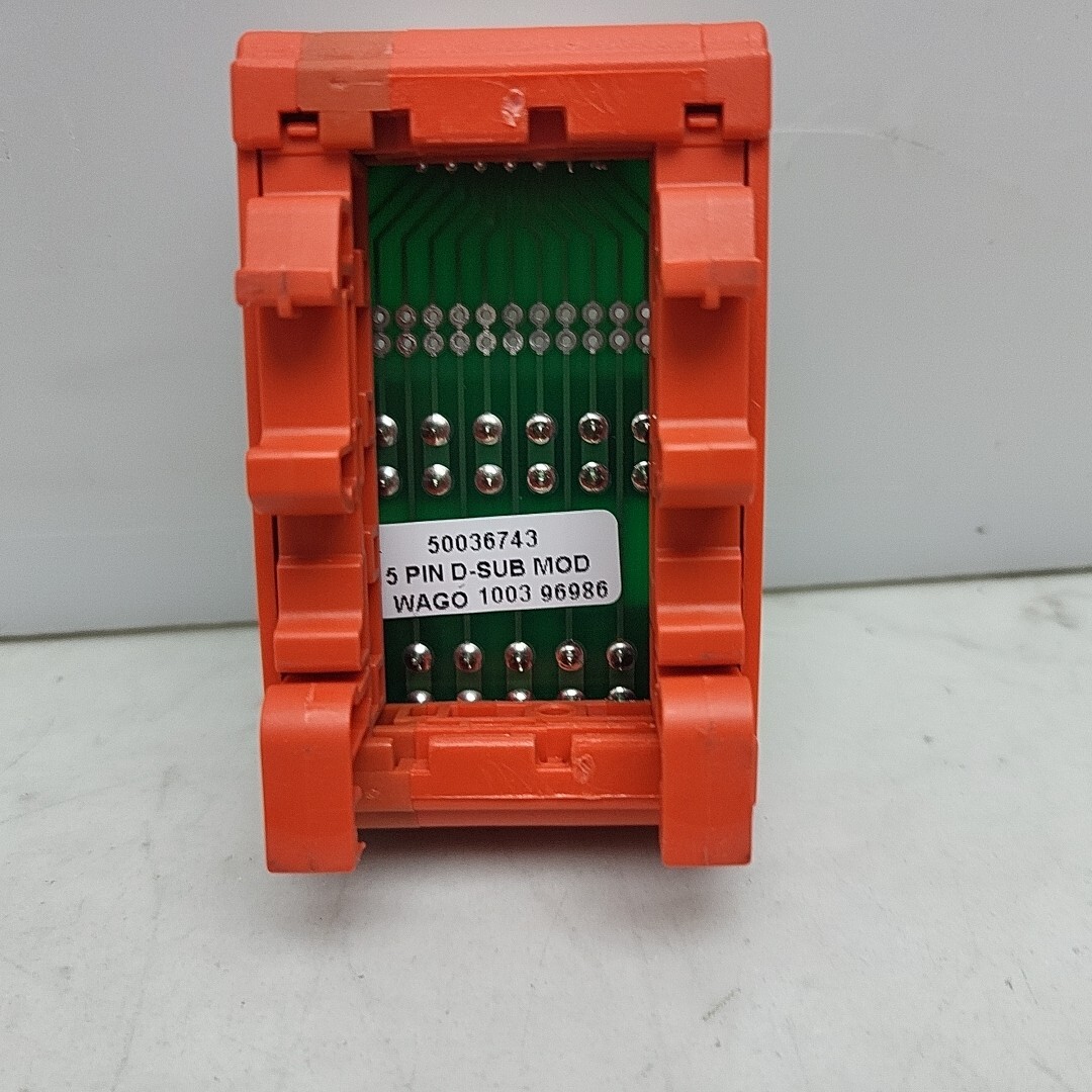 Wago 50036744 And 50036743 Interface Module PC Board 15 And 25 Pin D-Sub Mod