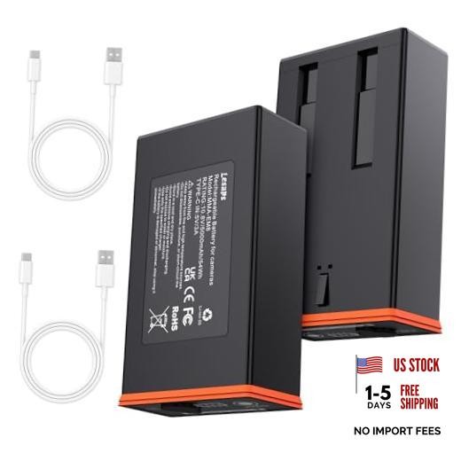 2-Pack 5000mAh Replacement Battery Pack for Moultrie Edge | Compatible 2Pack