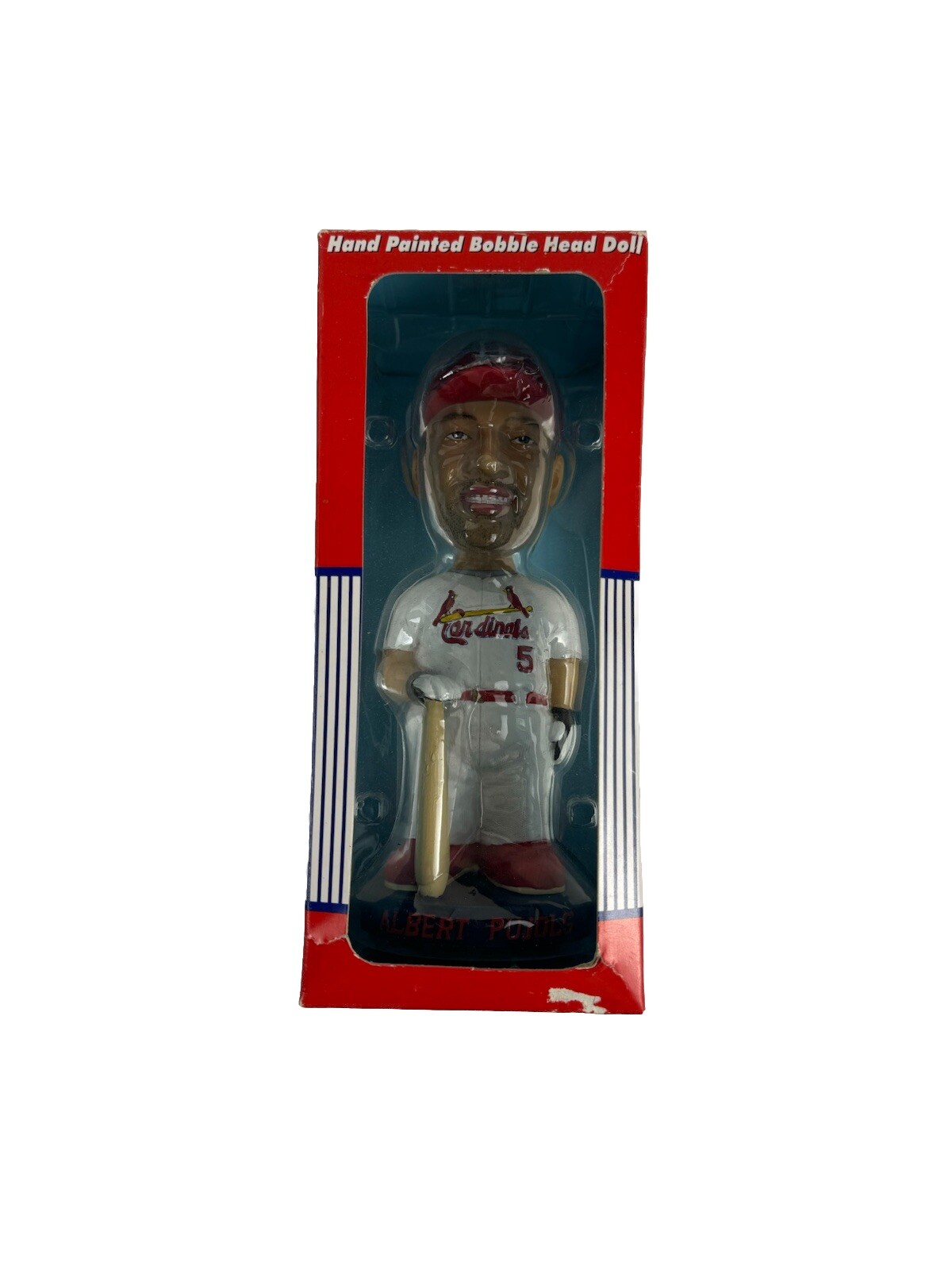 Bobble Dobbles Hand Painted BobbleHead Albert Pujols - Cardinals - NIB
