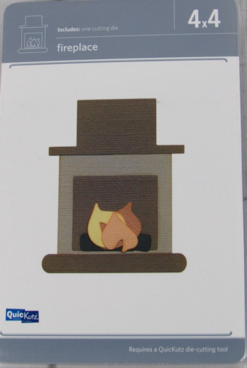 QuicKutz Fireplace 4x4, 1 Cutting Die Set REV-0209-S