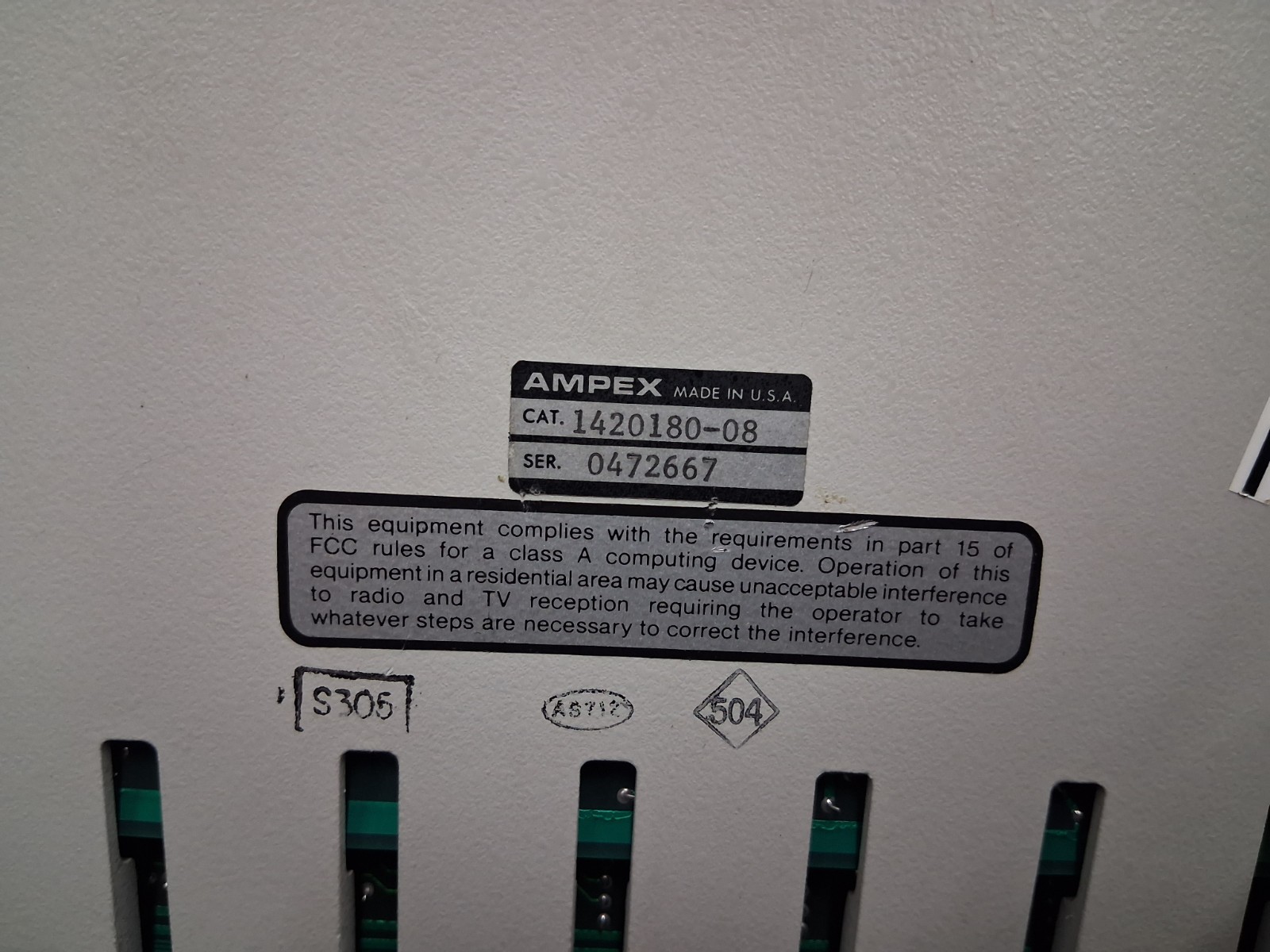 AMPEX ADO- 2000