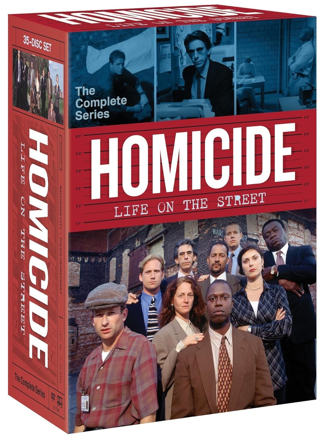 Homicide Life on the Street: The Complete Series (DVD, 2017, 35-Disc Box Set)NEW