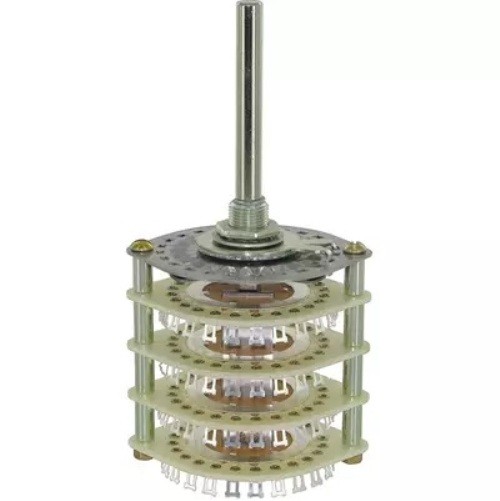 Electroswitch D9G0423N Rotary Switch 23 POSITIONS 4 DECKS NON-SHORTING 5/16" DIA