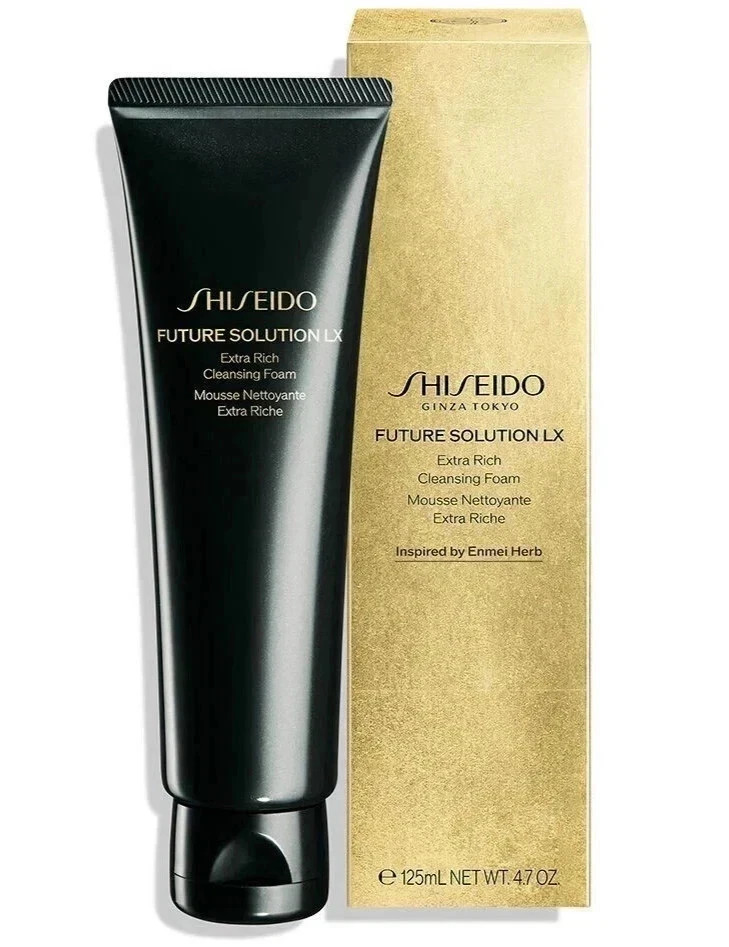 Shiseido Future Solution LX Extra Rich Cleansing Foam 125ml 4.7oz – New In Box