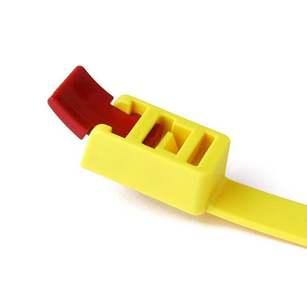 RTT750HR.NX900 - Releasable Cble Tie 29.6in L 200 lb TS PA66 Yell  (5 EA)
