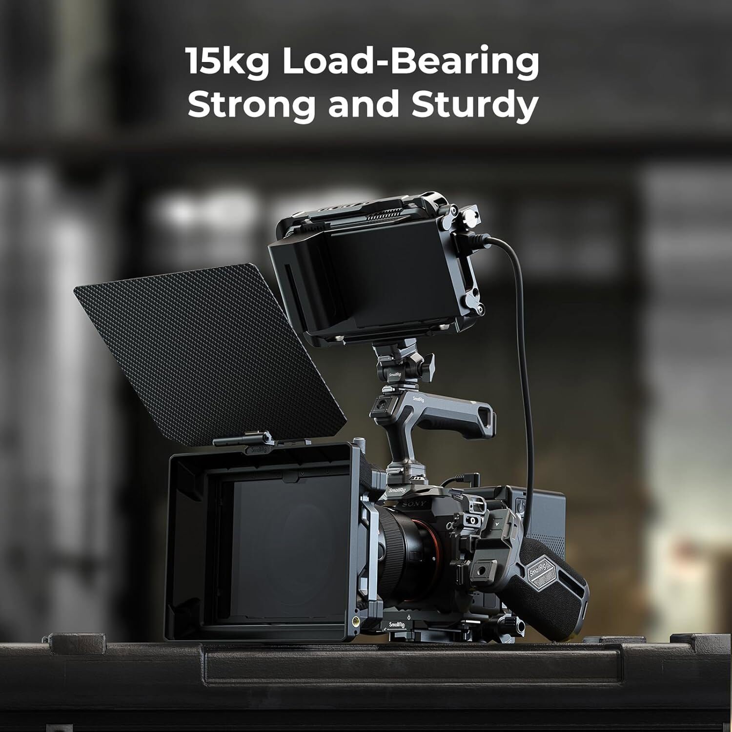 SmallRig Quick Release Top Handle with Quick Release Slider 15kg Max. Load