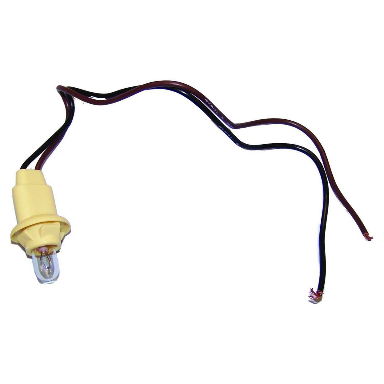 Side Marker Socket, Wiring & Bulb for 72-01 Jeep CJs, YJ, MJ, XJ, SJ, J-Series