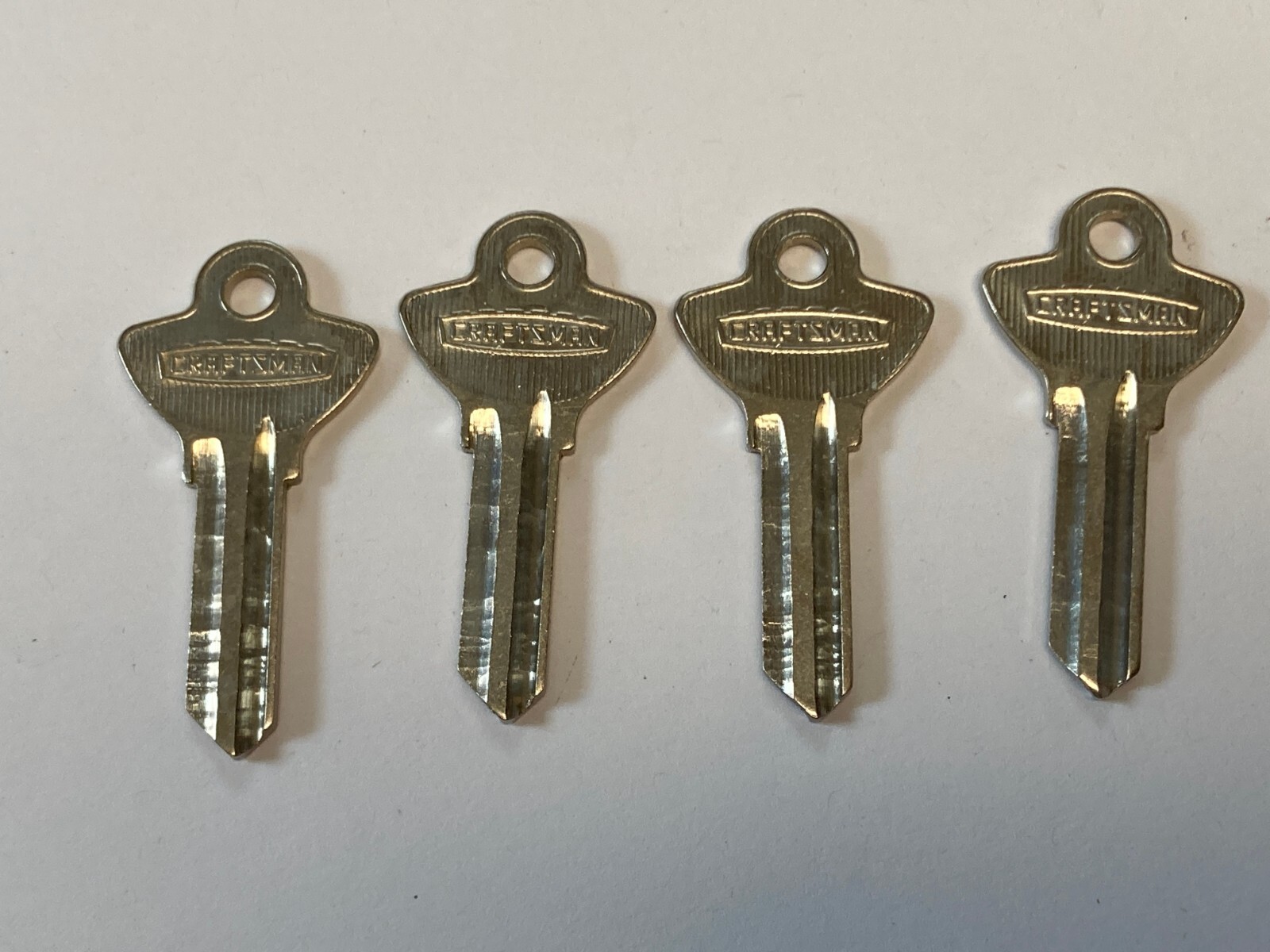 4 Blank Keys EL11 Key Blanks For ELGIN CRAFTSMAN SEARS C1096LN ILCO Keil 155WN