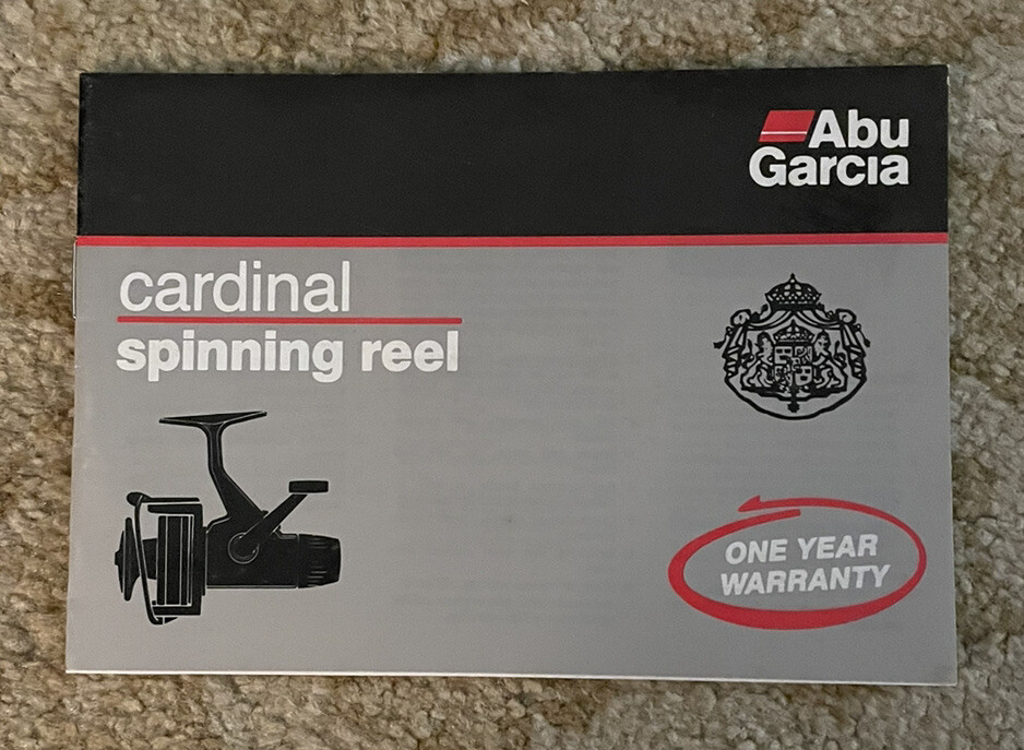 Abu Garcia Cardinal Spinning Reel Manual