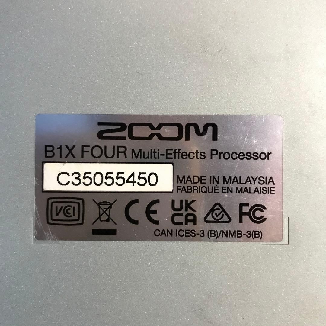ZOOM B1 FOUR multi-effector B1XFOUR junk