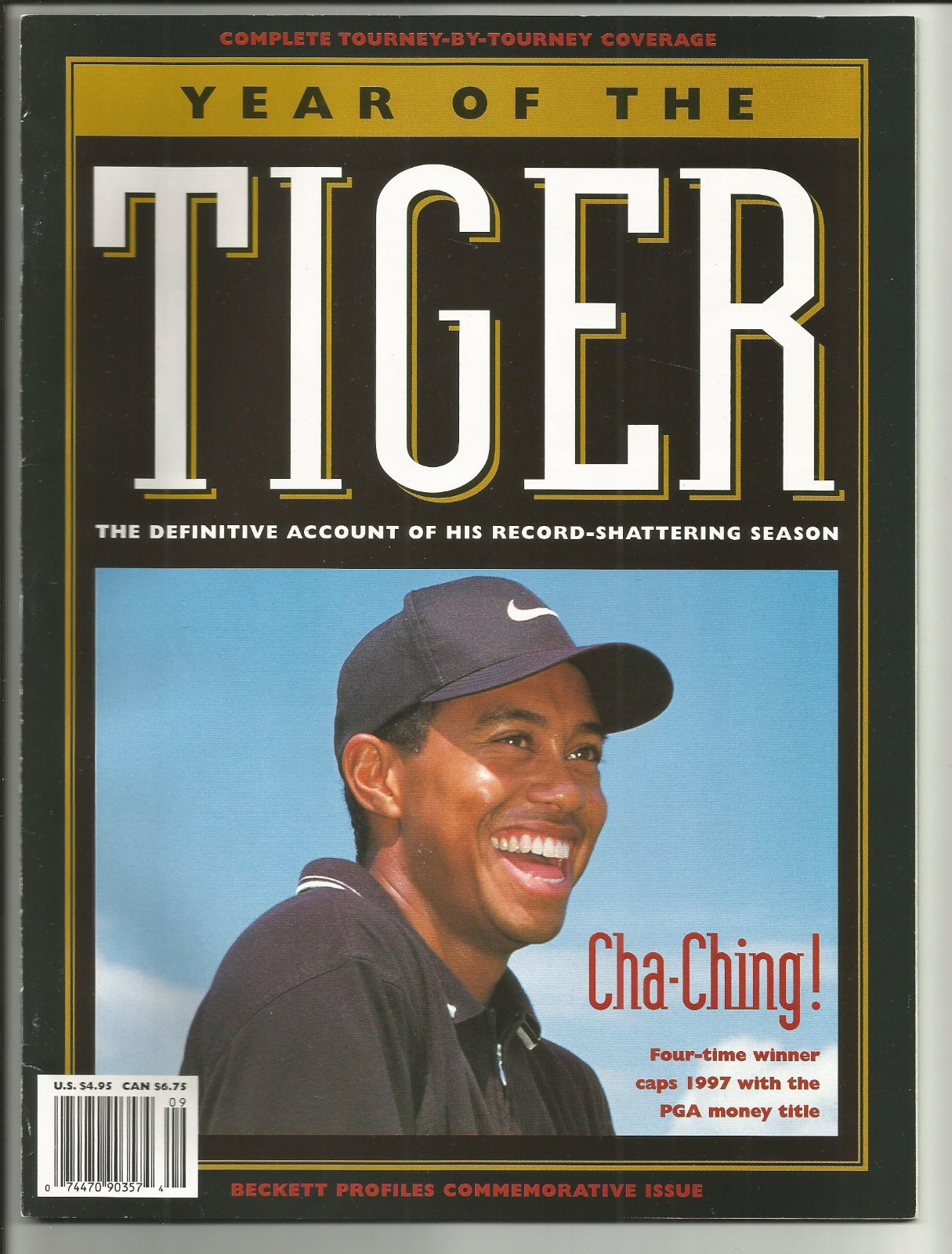 Beckett Year of the Tiger - Chronicle of Tiger Wood's 2007 Season - REDUCED!!!