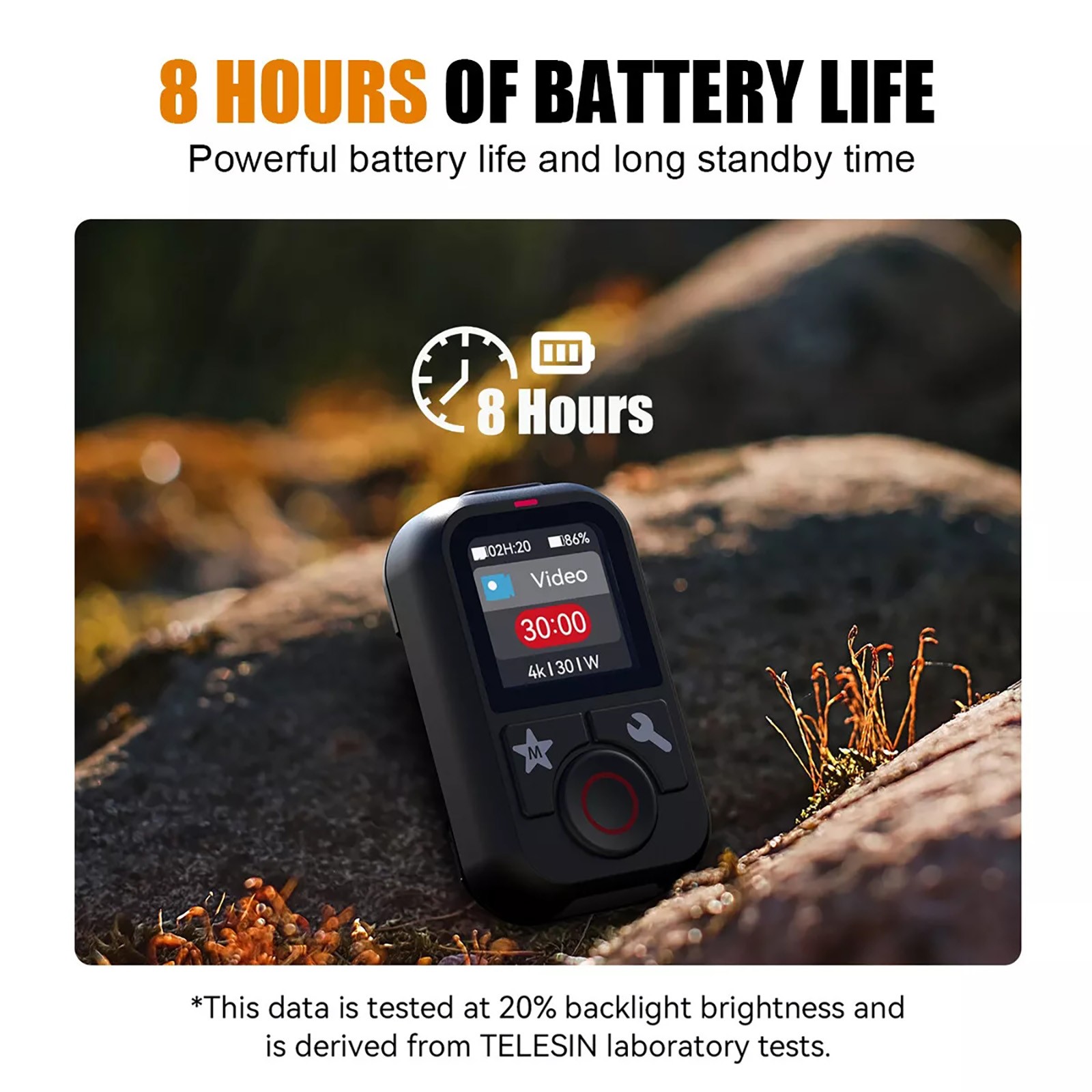 Sport Camera Smart Bluetooth Remote Control For GoPro Hero 13/12/11/10/9/MAX