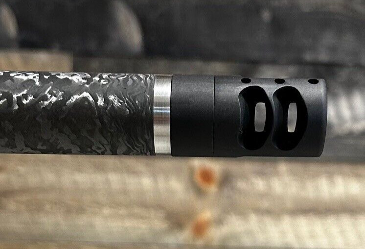 Cub 2 port Self Timing Muzzle Brake 5/8 - 24 By J&A Outdoors