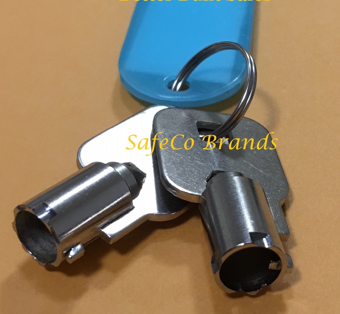 Replacement Keys for Stack-On Safes & Boxes for Key Codes GL200-GL249 2-Keys Saf