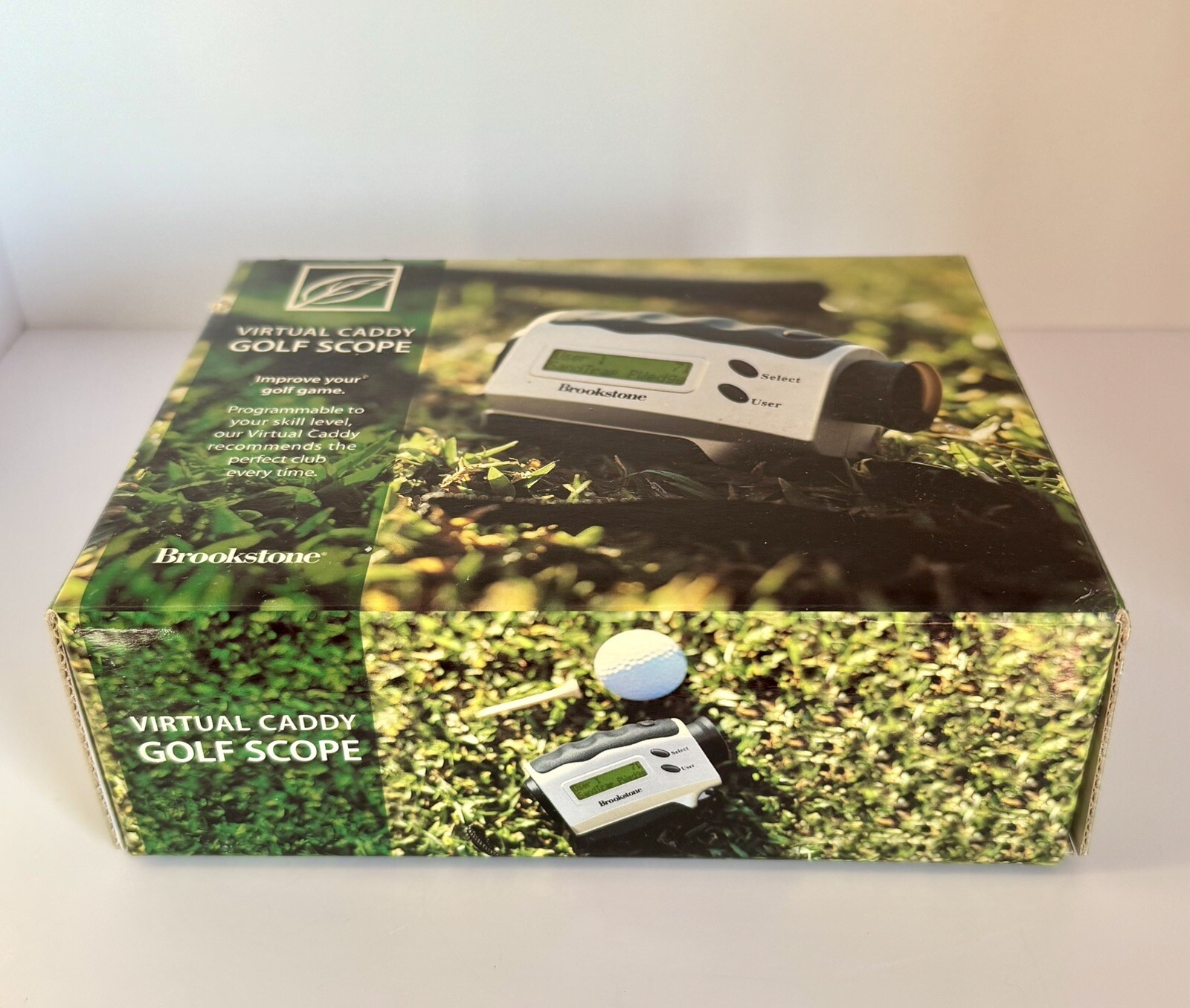 Brookstone Virtual Caddy 5 x 20 Digital Magnification Golf Scope Rangefinder