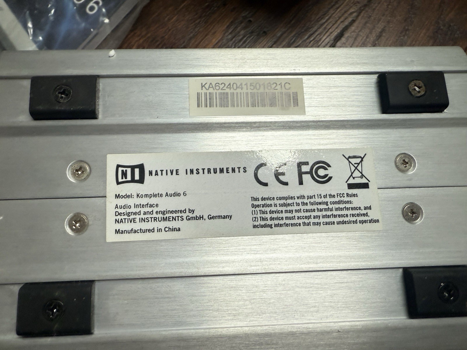 Native Instruments Komplete Audio 6 USB Audio Interface