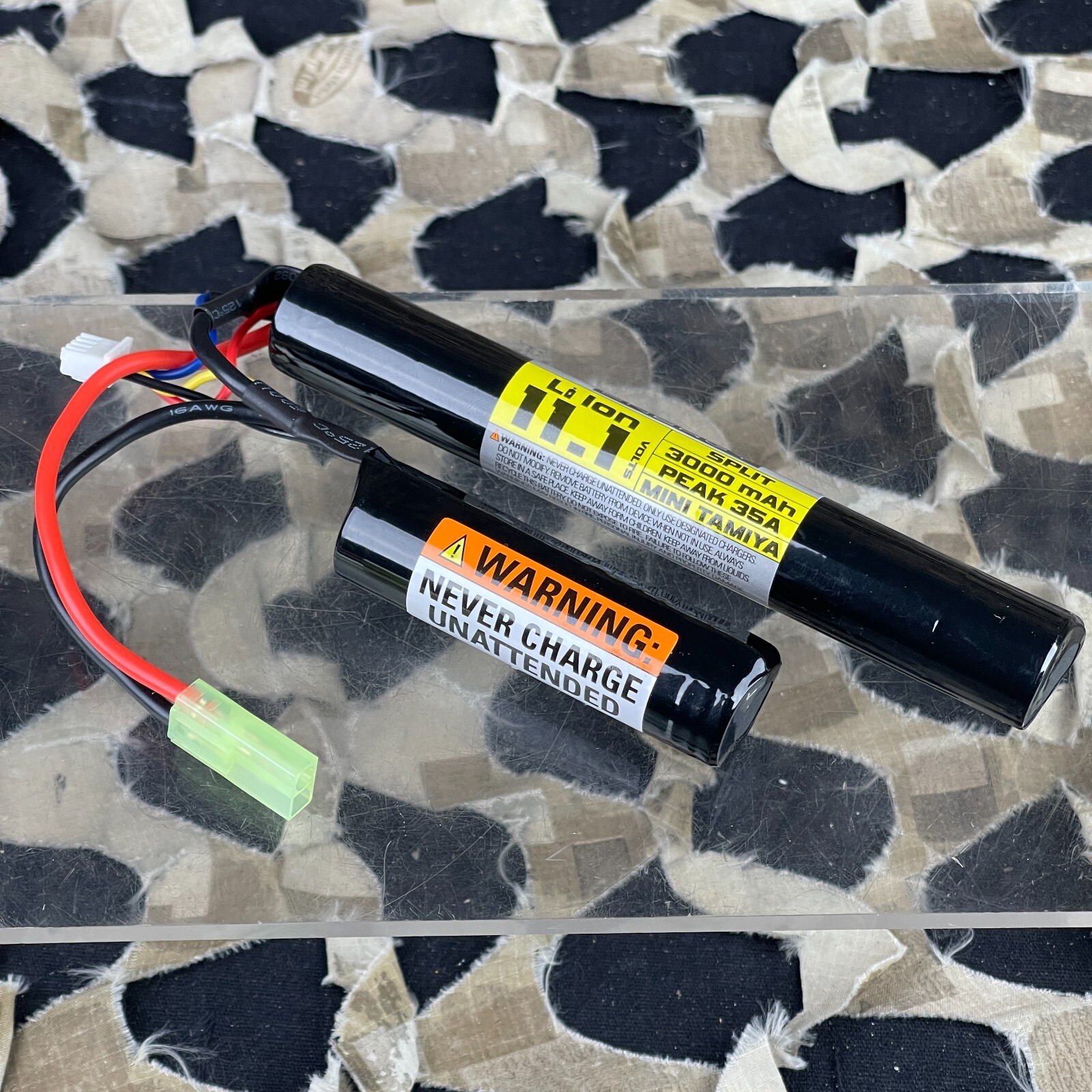 NEW Valken Energy Li-Ion 11.1V 3000mAh Split MT Airsoft Battery (111550)